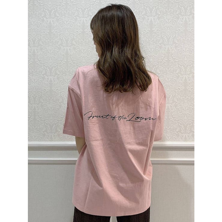 FRUIT OF THE LOOM バックロゴTシャツ[品番：MKSW0043595]｜dazzlin