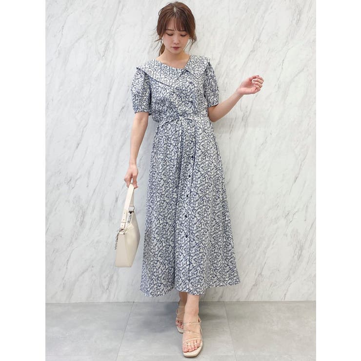 キャットアートシャツワンピース[品番：MKSW0043894]｜dazzlin