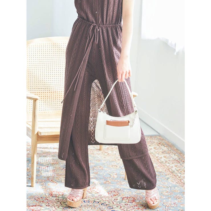 サマークロシェニットパンツ[品番：MKSW0044714]｜dazzlin