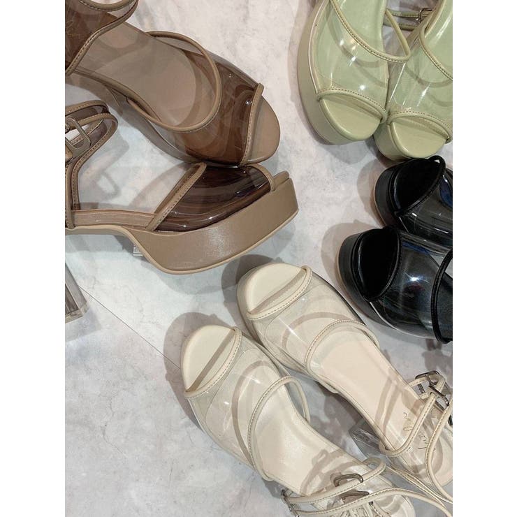 パイピングクリアサンダル | dazzlin | 詳細画像5 