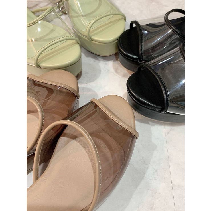 パイピングクリアサンダル | dazzlin | 詳細画像6 