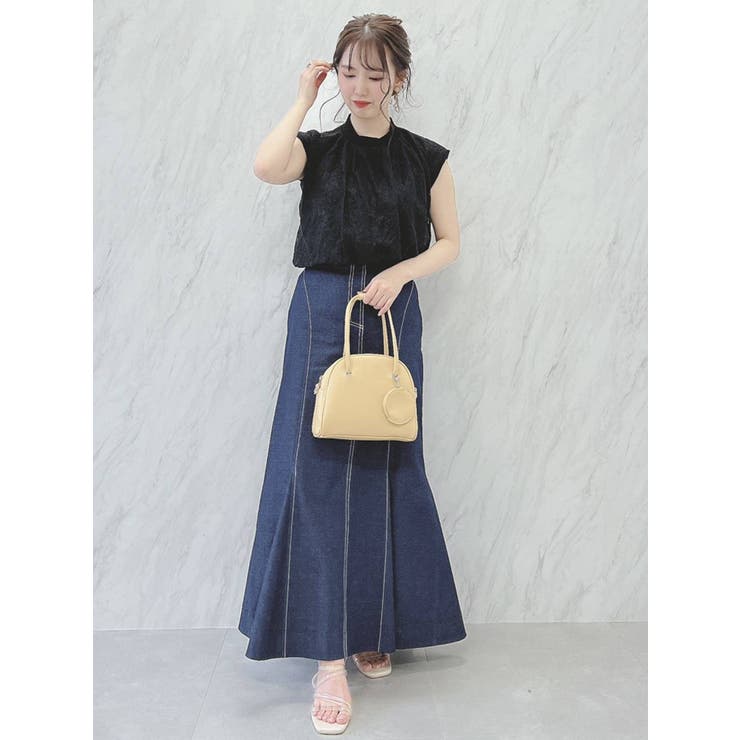 ウエストリブニットトップス | dazzlin | 詳細画像8 