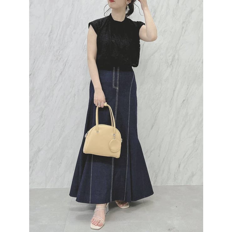 ウエストリブニットトップス | dazzlin | 詳細画像9 