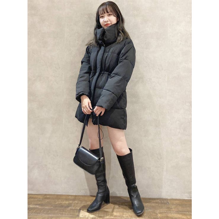 スタンドペプラム中綿ブルゾン[品番：MKSW0047304]｜dazzlin（ダズリン