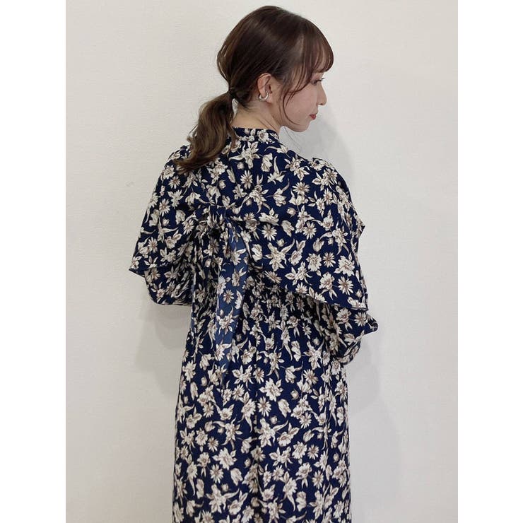 関税込【S Max Mara】Piegaバックリボン フレアワンピース502 coca ロングワンピース レディース バックリボン フレア