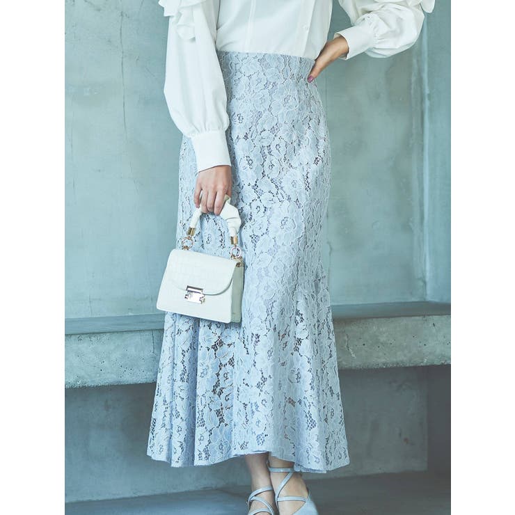 dazzlin バックレースアップスイッチングマーメイドスカート dazzlin スカート バックレースアップスイッチングマーメイド