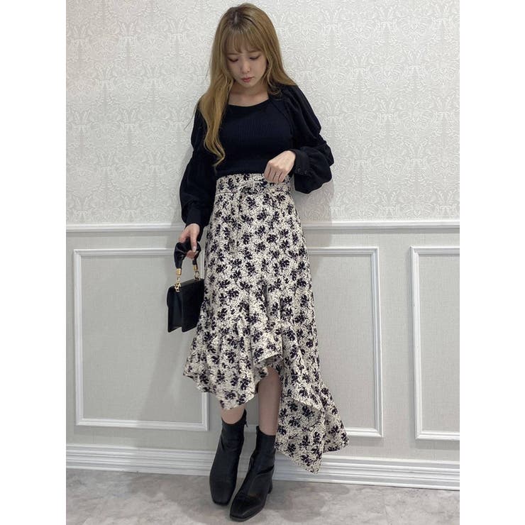 アソートアシメフリルスカート[品番：MKSW0046980]｜dazzlin（ダズリン