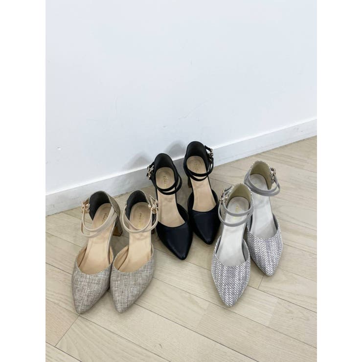 レディストラップアソートパンプス[品番：MKSW0047679]｜dazzlin 