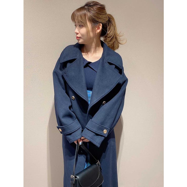 【 新品・ タグ付】 dazzlin チェック コルセット ワンピ Navy 新品・ タグ付】 dazzlin ビッグカラー チェック コルセット