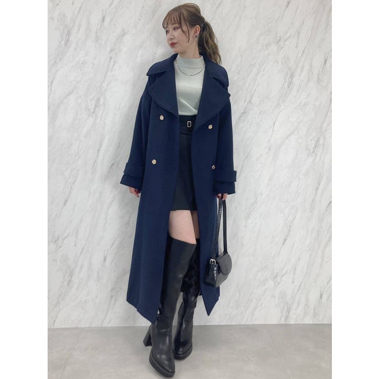 ダブルリボンフリルシアーオープンニット[品番：MKSW0048216]｜dazzlin