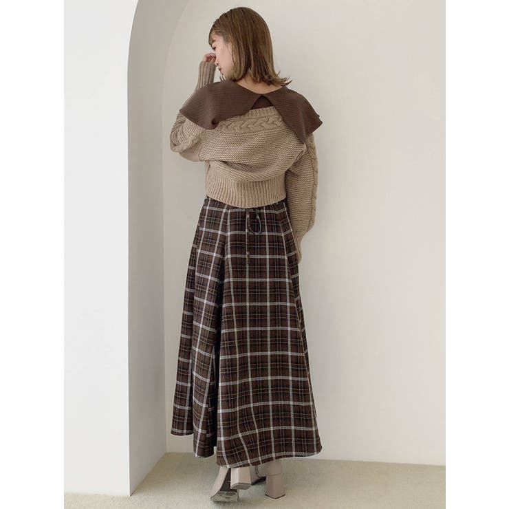 【未使用】LEINWANDE　 ラインヴァンド　ケーブルショートカーディガン LEINWANDE ラインヴァンド Cable Short Cardigan レディース