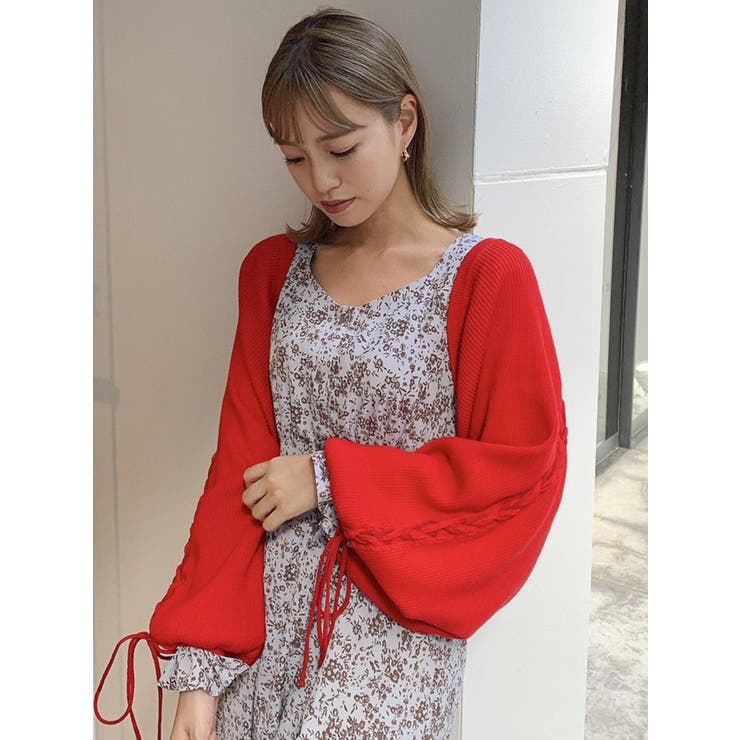 レースアッブ長袖ショートボレロⅡ | dazzlin | 詳細画像26 