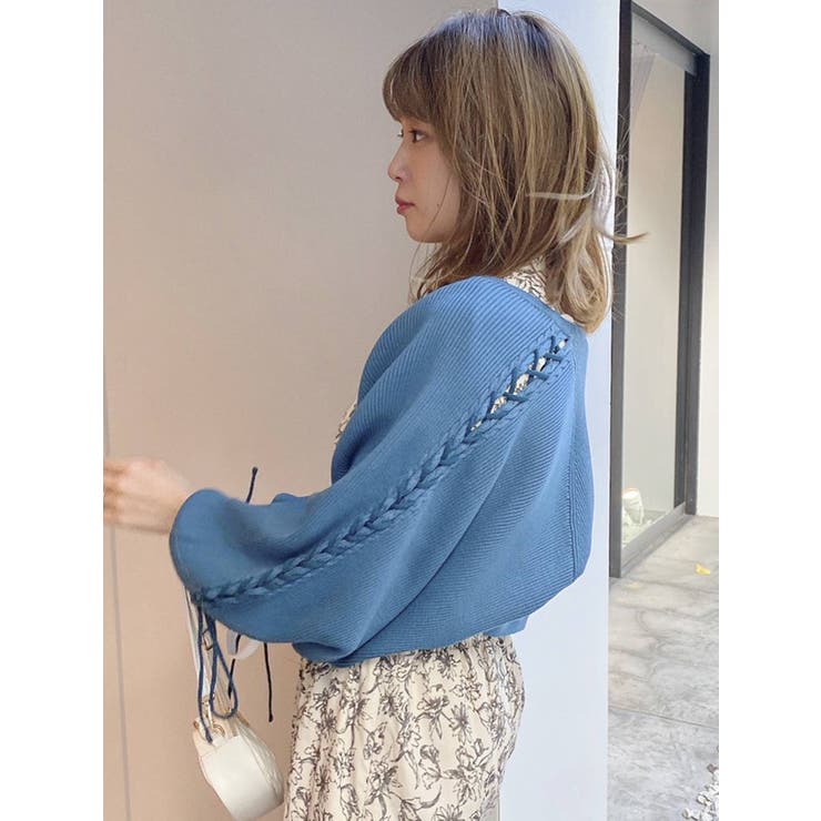 レースアッブ長袖ショートボレロⅡ | dazzlin | 詳細画像28 