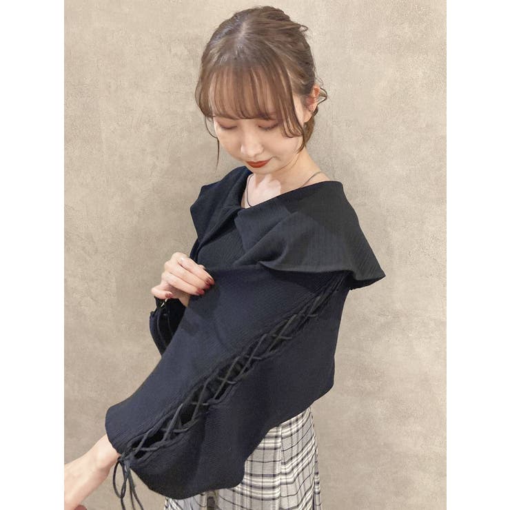 レースアッブ長袖ショートボレロⅡ | dazzlin | 詳細画像4 