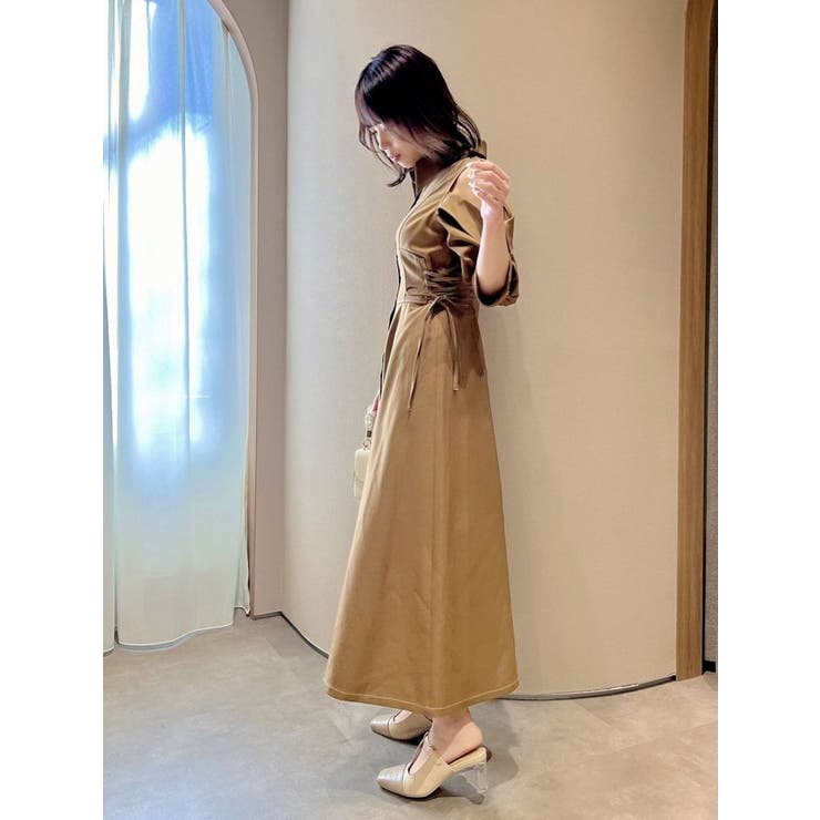 オープンショルダーデニムステッチワンピース | dazzlin | 詳細画像47 