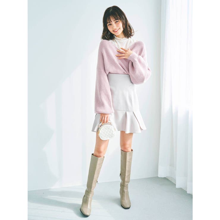 dazzlin ピンク ミニスカート Mサイズ タグ付き新品 定価￥6,900 早割 