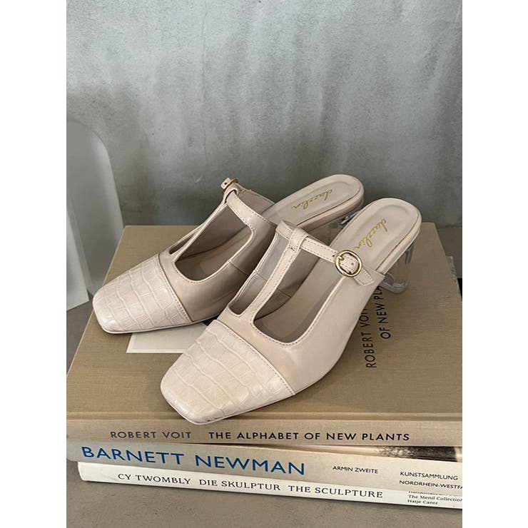 ベルトパーツクリアパンプス[品番：MKSW0048567]｜dazzlin（ダズリン