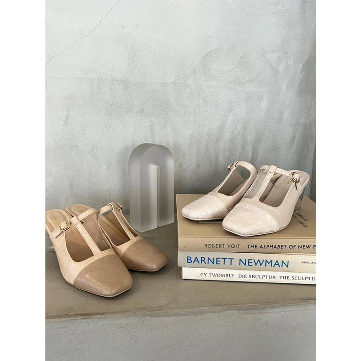 ベルトパーツクリアパンプス[品番：MKSW0048567]｜dazzlin（ダズリン