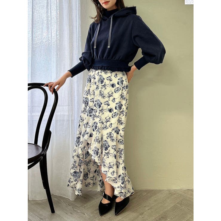 ショートレイヤードフーディ | dazzlin | 詳細画像13 