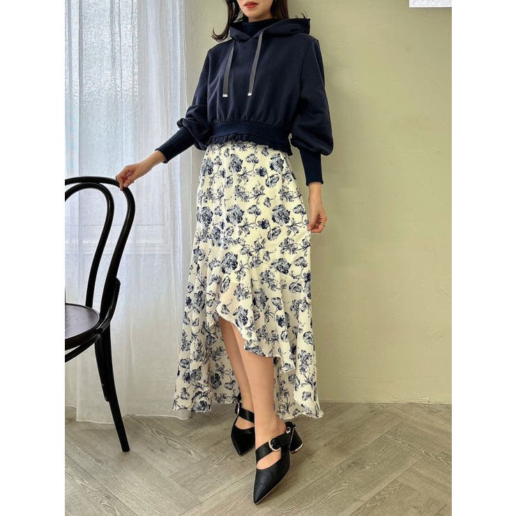 ショートレイヤードフーディ | dazzlin | 詳細画像14 