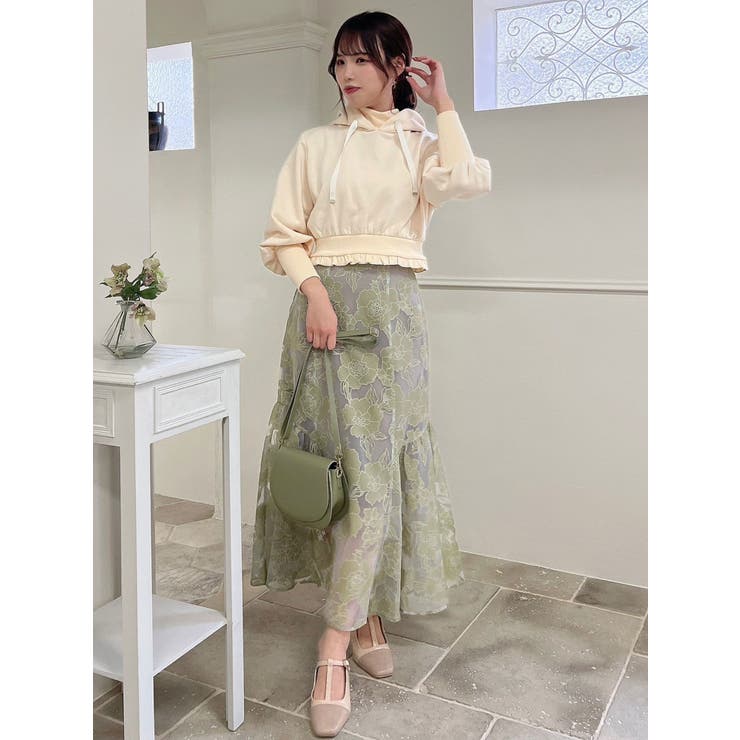 ショートレイヤードフーディ | dazzlin | 詳細画像7 