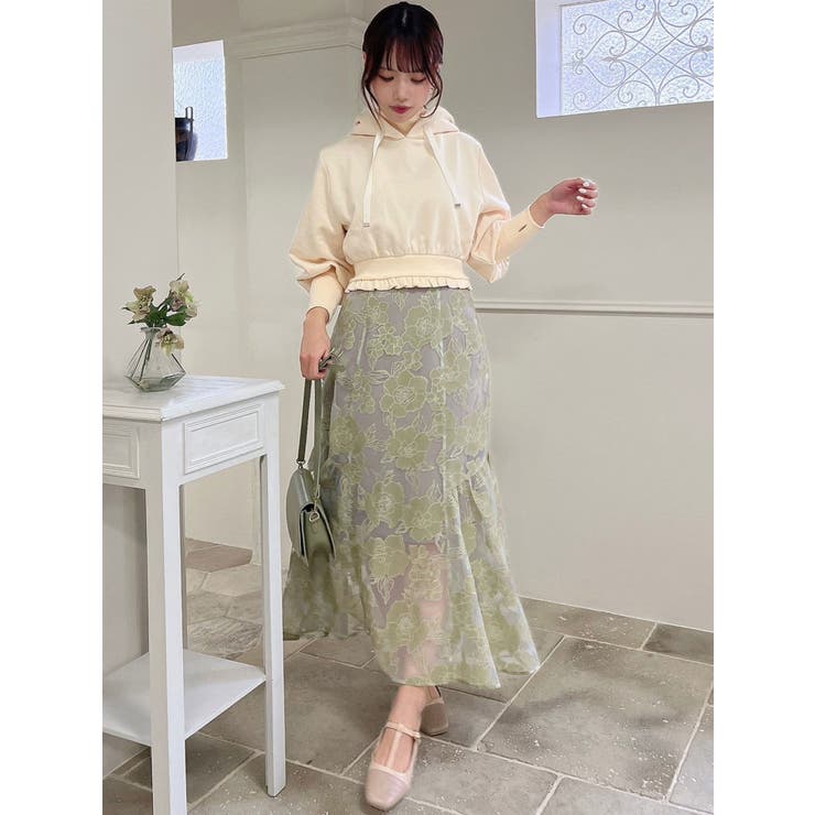 ショートレイヤードフーディ | dazzlin | 詳細画像8 