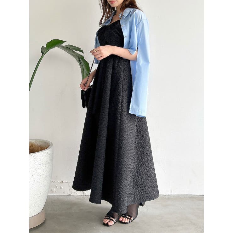 スリットスリーブクロップドシャツ | dazzlin | 詳細画像37 