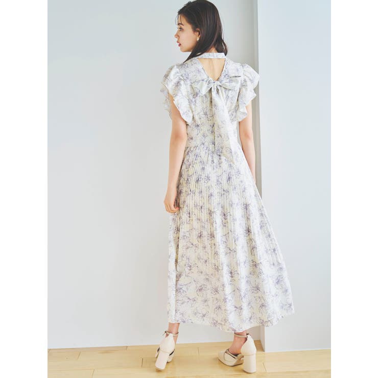 dazzlin ワンピース dazzlin ワンピース 「POLO BCS コラボ」ビックカラーサイド
