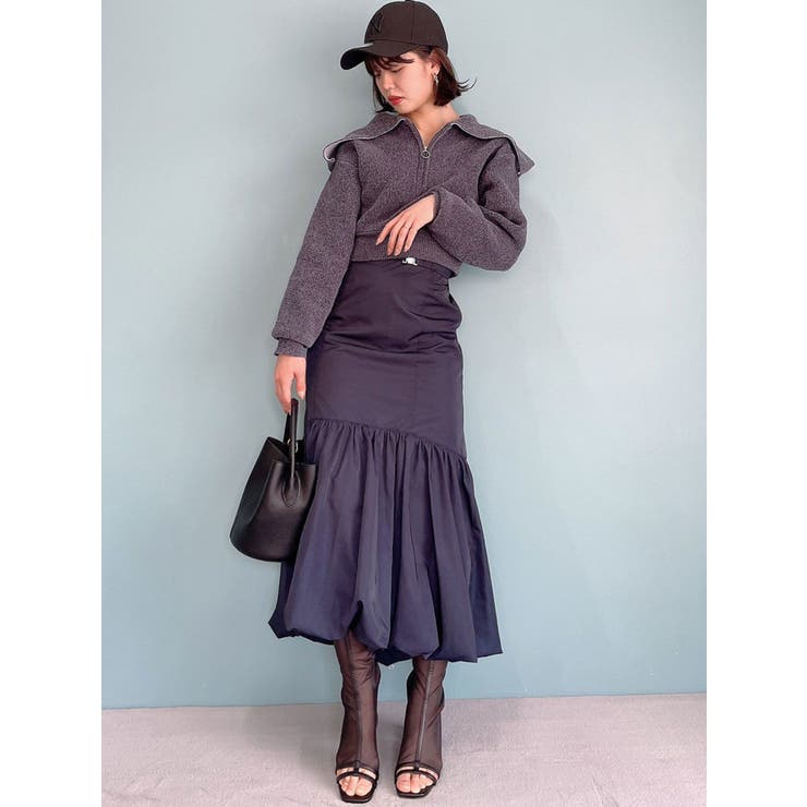 ワークベルトバルーンスカート[品番：MKSW0052004]｜dazzlin（ダズリン