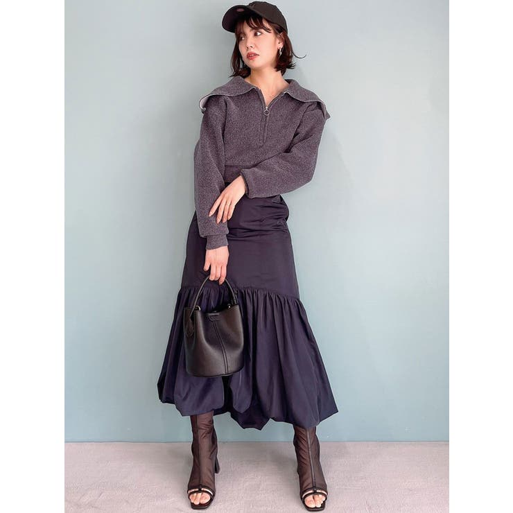 ワークベルトバルーンスカート[品番：MKSW0052004]｜dazzlin（ダズリン