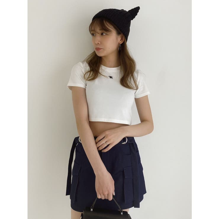 【Taeriコラボ】ローライズミリタリーミニスカート | dazzlin | 詳細画像24 