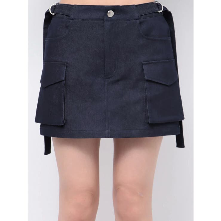 【Taeriコラボ】ローライズミリタリーミニスカート | dazzlin | 詳細画像33 