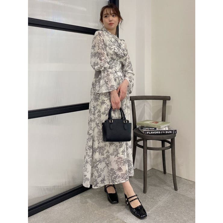 サイドリブタイフラワーワンピース | dazzlin | 詳細画像15 