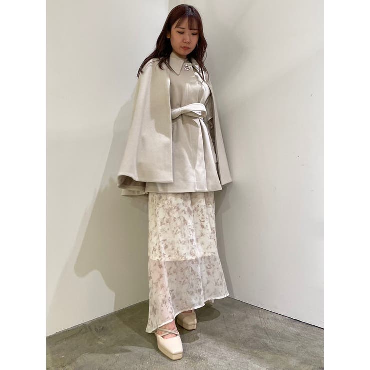ニュアンシープリントワンピース[品番：MKSW0053948]｜dazzlin 