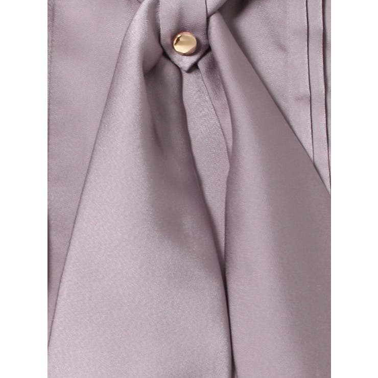 タイネックサテンブラウス | dazzlin | 詳細画像33 