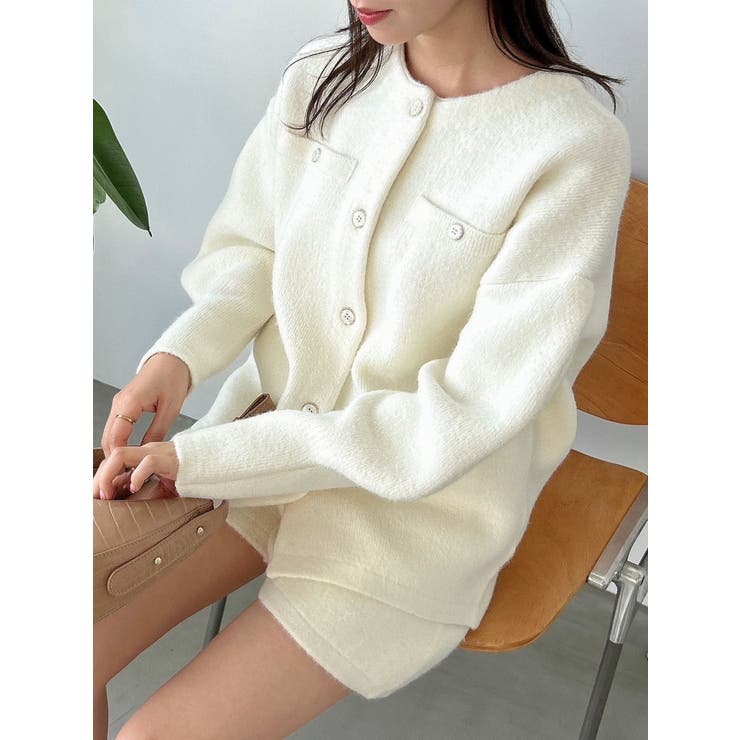 レトロニットショートパンツ[品番：MKSW0053950]｜dazzlin