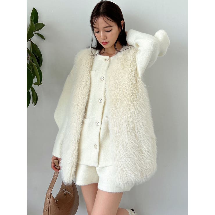 レトロニットショートパンツ[品番：MKSW0053950]｜dazzlin