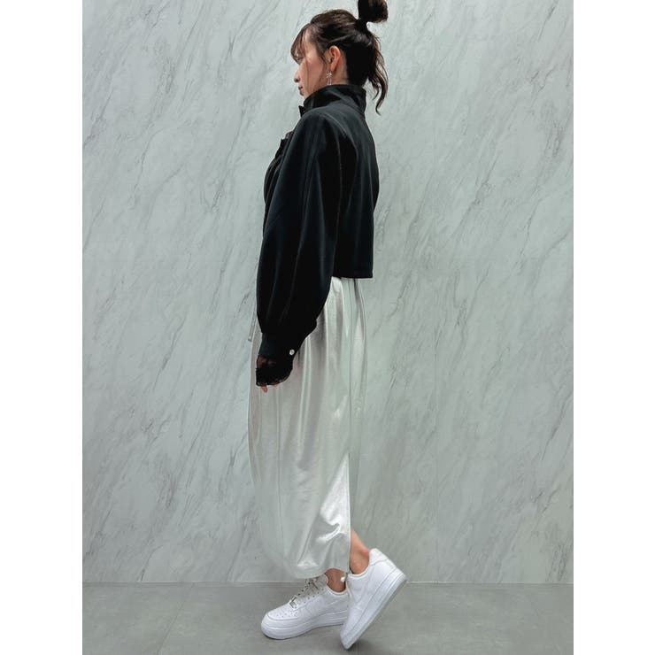 メタリックコクーンスカート | dazzlin | 詳細画像7 