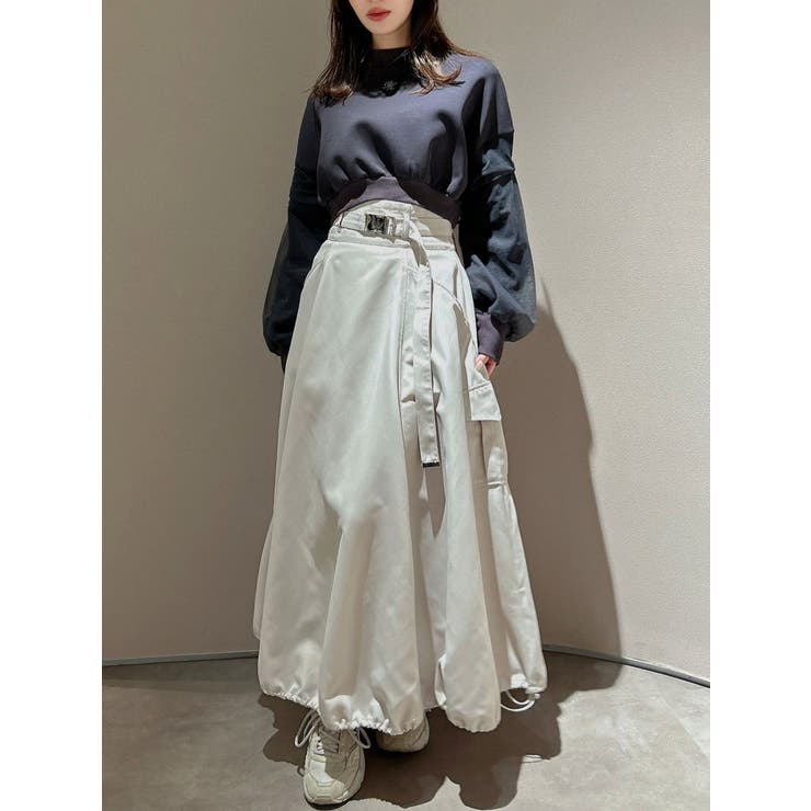 チュールスリーブロゴプルオーバー | dazzlin | 詳細画像13 