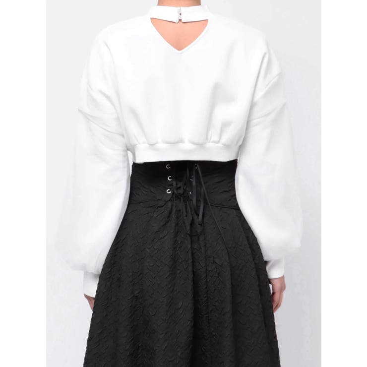 チュールスリーブロゴプルオーバー | dazzlin | 詳細画像21 