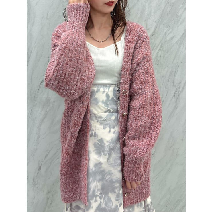 ブレンドカラーミドルカーディガン | dazzlin | 詳細画像11 