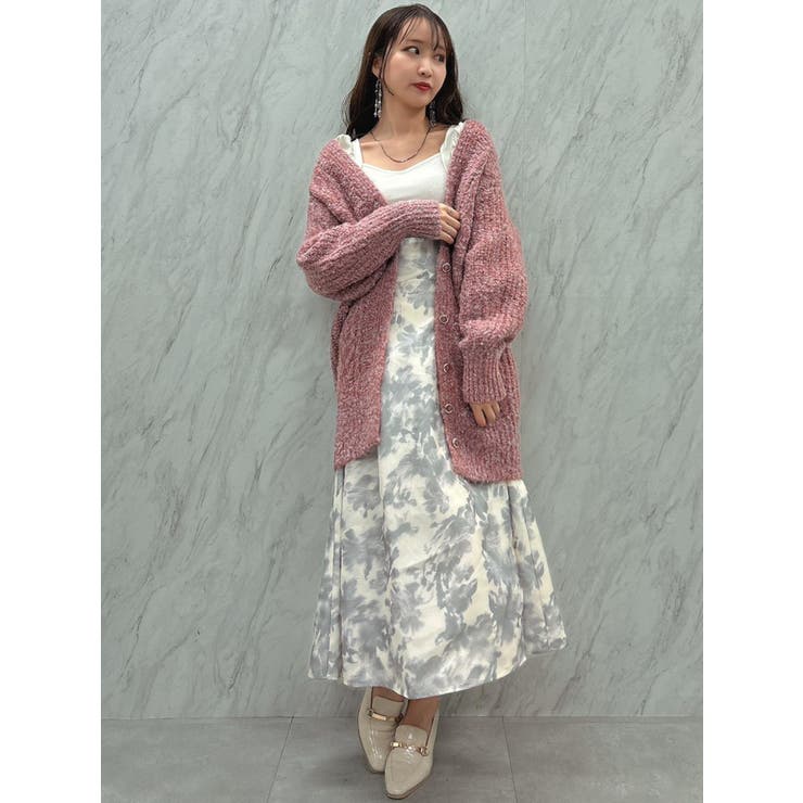 ブレンドカラーミドルカーディガン | dazzlin | 詳細画像14 