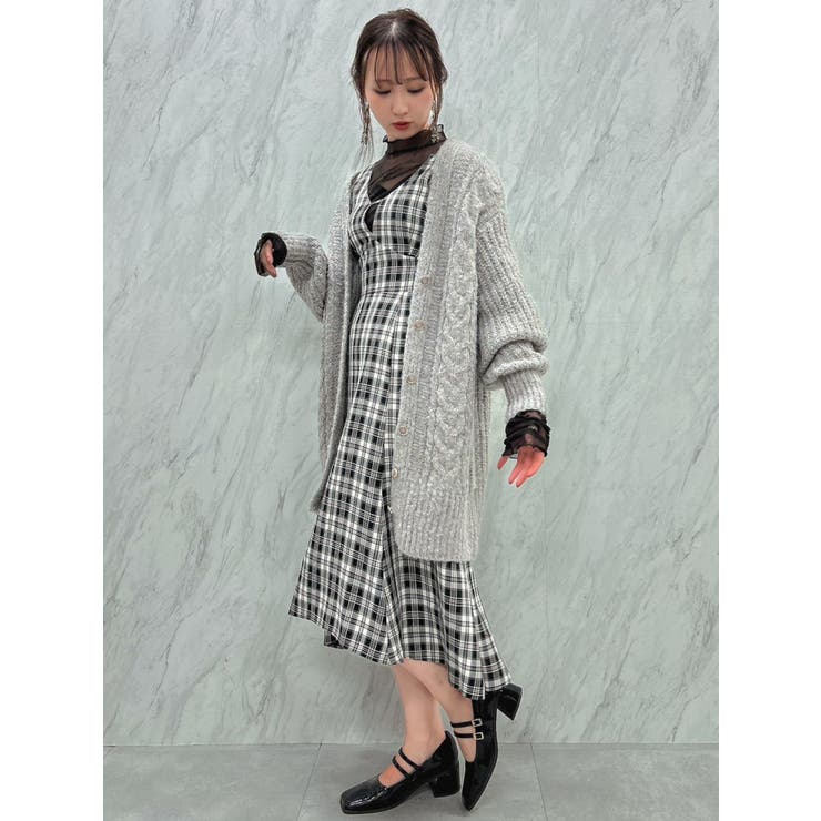 ブレンドカラーミドルカーディガン | dazzlin | 詳細画像22 