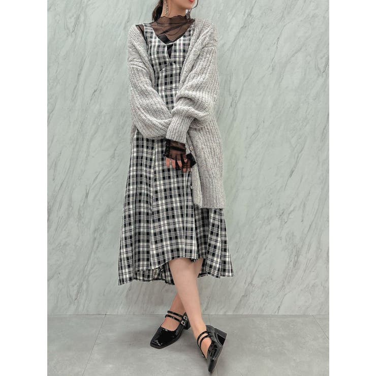 ブレンドカラーミドルカーディガン | dazzlin | 詳細画像23 