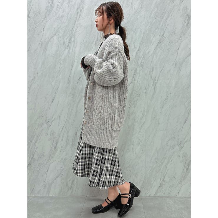 ブレンドカラーミドルカーディガン | dazzlin | 詳細画像24 