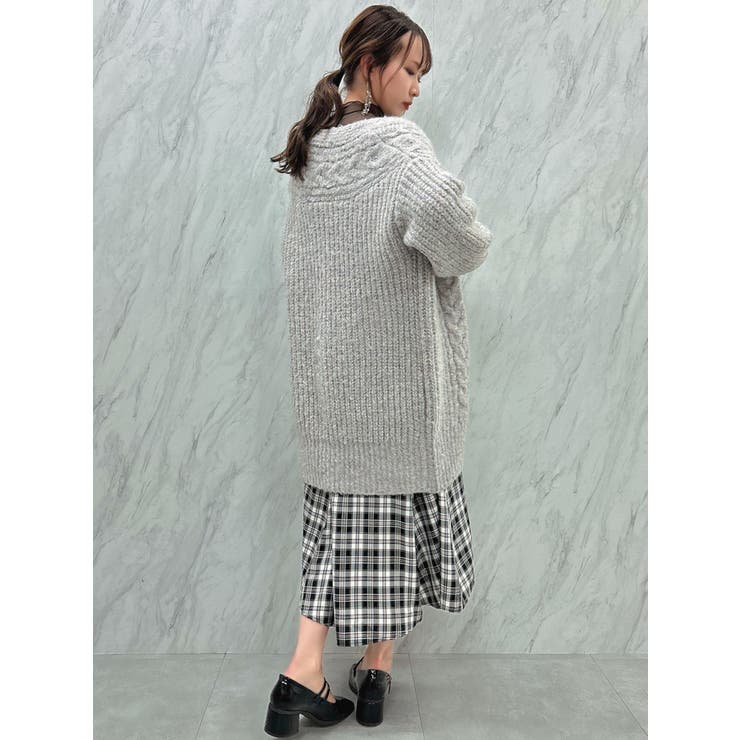 ブレンドカラーミドルカーディガン | dazzlin | 詳細画像25 