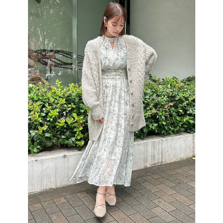 ブレンドカラーミドルカーディガン | dazzlin | 詳細画像7 