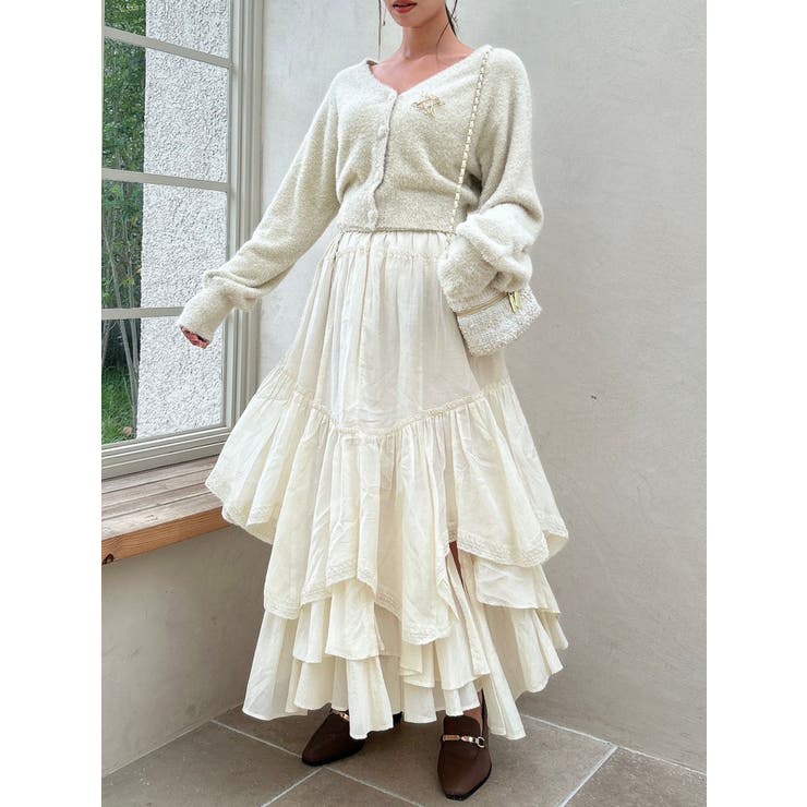 スクエアロゴブローチ | dazzlin | 詳細画像11 