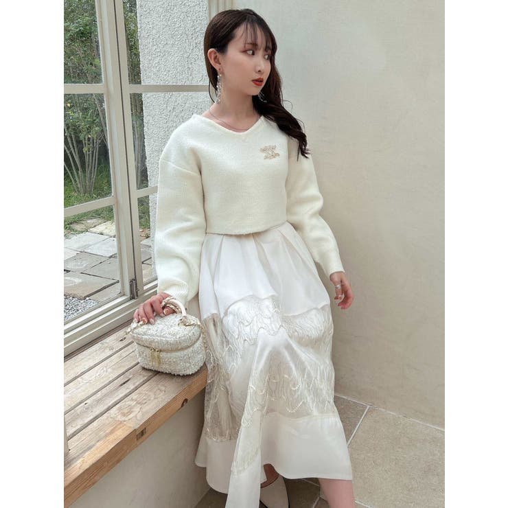 スクエアロゴブローチ | dazzlin | 詳細画像14 