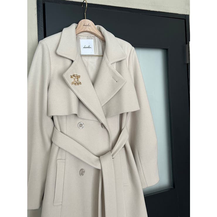 スクエアロゴブローチ | dazzlin | 詳細画像27 